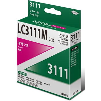汎用インクカートリッジ ブラザー対応 LC3111タイプ 日本ナインスター