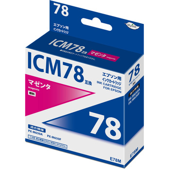 汎用インクカートリッジ エプソン対応 ICC78 タイプ - 日本ナインスター