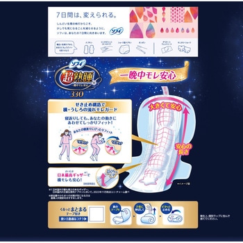 ソフィ 超熟睡ガード まとめ買いパック ユニ・チャーム