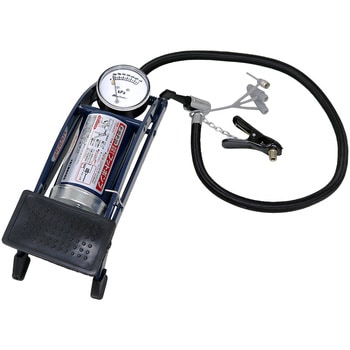 空気入れ フットポンプ 足踏み式 シングルシリンダー - Meltec(大自工業)