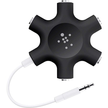 ロックスタースピーカーアンドステレオスプリッター ブラック BELKIN(ベルキン)