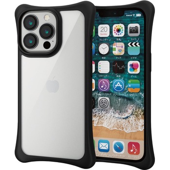 iPhone13 Pro ケース カバー ハイブリッドケース Finch ぴったりホールド エレコム