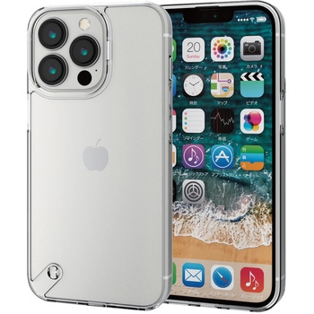 iPhone13 Pro ケース カバー ハイブリッドケース フォルティモ ストラップホール付 エレコム