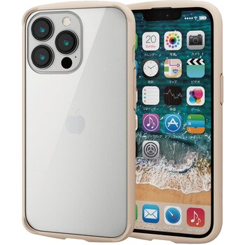 iPhone13 Pro ケース カバー ハイブリッドケース 軽量 背面ガラス