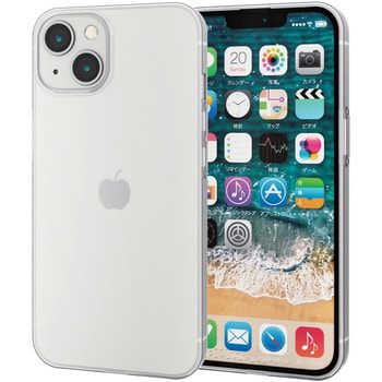 iPhone13 ケース カバー ソフトケース TPU 薄型 0.7mm エレコム iPhone