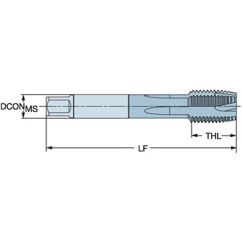 鋼加工専用JISタップ CoroTap(R) T200 ポイントタップ サンドビック