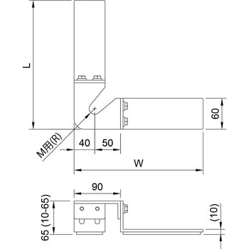 N-Grip 耐震用金具 (NAJV) NITTOKU