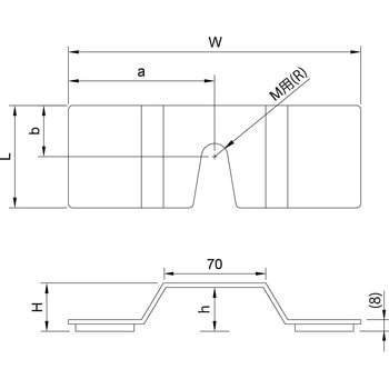 N-Grip 耐震用金具 (NM) NITTOKU