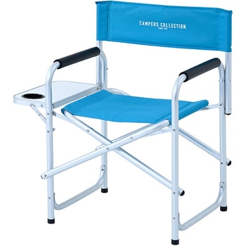 DDE-02WT(PB) アウトドアチェア サイドテーブル付き YAMAZEN(山善) 71372878