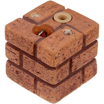 WE130-1P-BRN レンガ調 多機能ブロックウェイト 5kg 1個 住まいスタイル 71373045