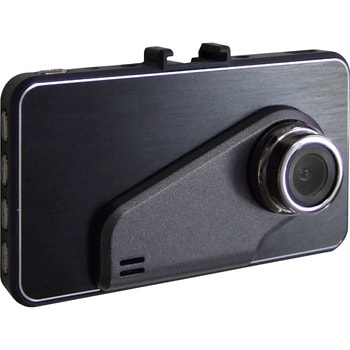 ドライブレコーダー 前方 1カメラ SDカード付き モノタロウ ドライブレコーダー(12/24V車用) 【通販モノタロウ】