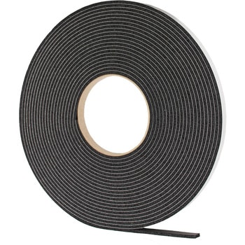 すき間テープEPDMスポンジゴム【高気密：タフロング マイクロセル20】粘着テープ付 岡安ゴム