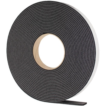 すき間テープEPDMスポンジゴム【高気密：タフロング マイクロセル20】粘着テープ付 岡安ゴム