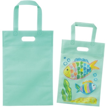 58853 お絵描き不織布バッグ A4 パステルグリーン アーテック[学校教材・教育玩具] 71743397