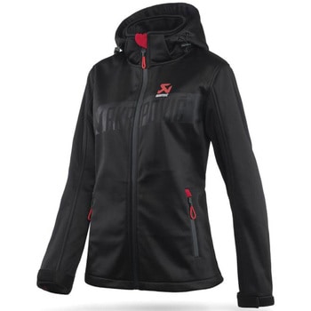 802092 Corpo �V���[�Y �\�t�g�V�F���W���P�b�g AKRAPOVIC (�A�N���|�r�b�`) �u���b�N�F �^��Corpo Softshell Jacket Black Wemens 71746949