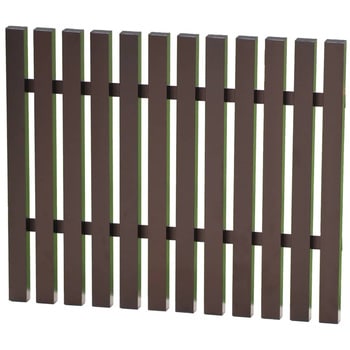 GFATO096100BD 後付けフェンスA01型幅96.7cm高さ100cm(ダーク) TOKO[建材] 71823240