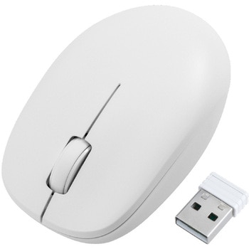 MUS-RKT247W �����É� 3�{�^�� Blue LED�}�E�X �i�J�o���V �d�g���g��2.4GHz�� �z���C�g�F   MUS-RKT247W 71846979