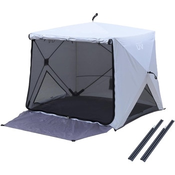 PATC150L(WH)+TP140 �P�݂����ɍL���邾�� �p�b�ƃT�b�ƃT���V�F�[�h �L���[�u �t���N���[�Y ���b�V�� YAMAZEN(�R�P) �z���C�g(�V���o�[�R�[�e�B���O)�F 71957125