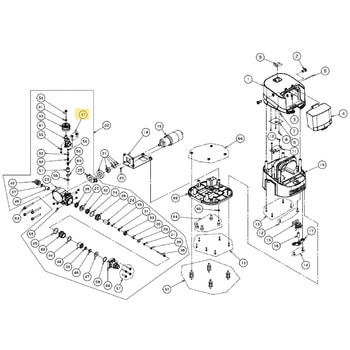 45268901 SMS-360RT25用部品 3点セムス十字穴付ナベ小ネジ SUS M5×16 工進 72009135