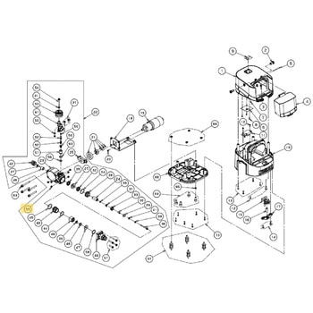 45269001 SMS-360RT25用部品 六角ナット SUS M5 工進 72009230