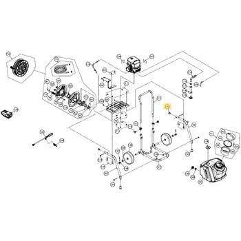 45191901 SMS-360RT25用部品 ハンドルキャップPZ-8 工進 72009449