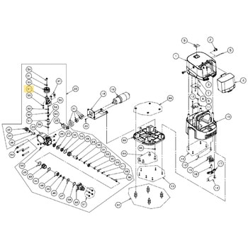 45260901 SMS-360RT25用部品 バイパス本体 工進 72009939