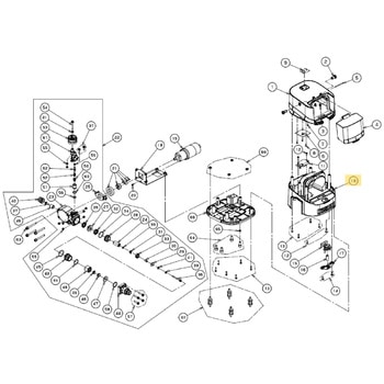 45398201 SMS-360RT25用部品 アンダーカバー 工進 72010088