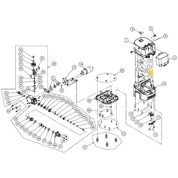 45748001 SMS-360RT25用部品 基板クミ 工進 72010131