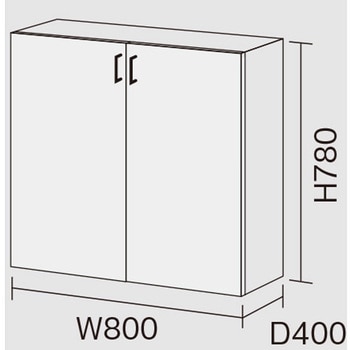 XQCE5L13KTMDV ���p�r���[ ���[���j�b�g(H780) W800 Panasonic(�p�i�\�j�b�N) ���@800�~400(380)�~780mm  XQCE5L13KTMDV 72014577