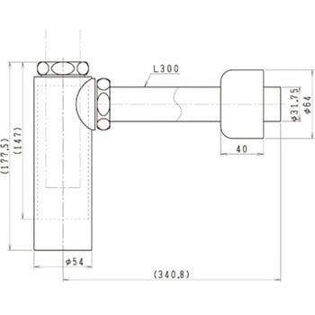 ラインテーブル化粧台用オプション ボトルトラップ Janis(ジャニス工業)