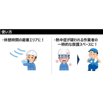 熱中症対策ブース アンチヒートブース 日創プロニティ