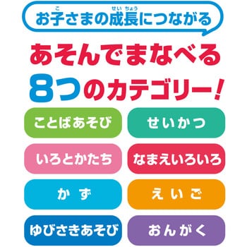 1.5才からタッチでカンタン!アンパンマン知育パッド 1個 バンダイ