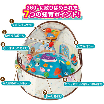 360°知育ベビードーム ピープル