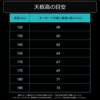 BHD-800CM-BK 昇降式PCデスク バウヒュッテ 幅800mm奥行500(500-680)mm