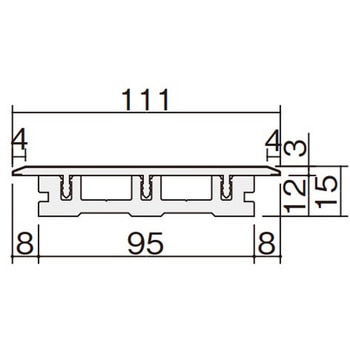 MJE1VJ034MV �J���ˁE�܂�˗p���؉�(������) 111mm�^�C�v Panasonic(�p�i�\�j�b�N) ���@1220�~111�~15mm 1�{ MJE1VJ034MV 72029101
