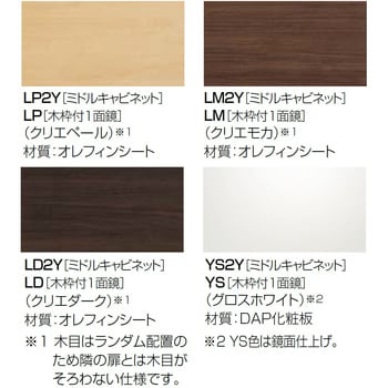 リフラ化粧台 ミドルキャビネット LIXIL(INAX) 収納棚 【通販モノタロウ】