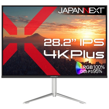液晶ディスプレイ 28.2型/3840×2560/ブラック JAPANNEXT