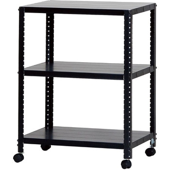 CLEK6480-3  黒 CLEK キャスターラック ダイソー 72186540