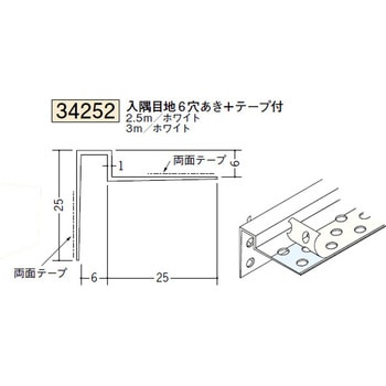 34252 ビニールペンキorクロス下地材 入隅・天井廻り 創建 72290131