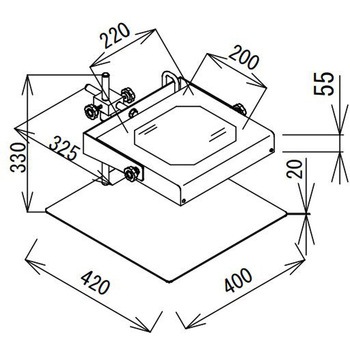LED照明拡大鏡 LED-WIDE オーツカ光学