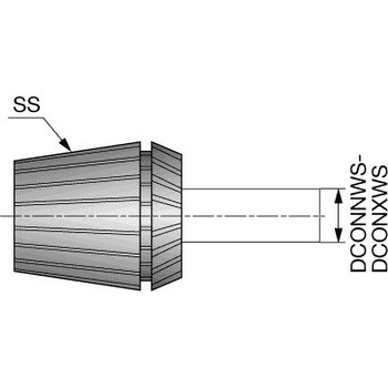 DIN 6499 'AA' (高精度タイプ) ERスプリングコレット タンガロイ