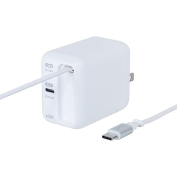 JYU-ACR0145W �����P�[�u���t��USB PD�[�d�� 45W MCO 72501086