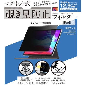 iPad用 マグネット式 覗き見防止プライバシーフィルター ロジック