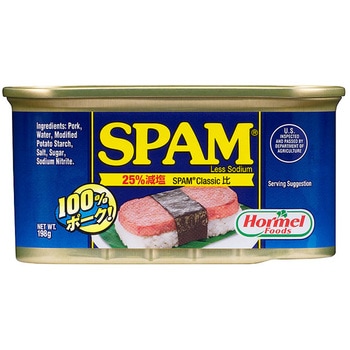 スパム ポークランチョンミート レスソルト ホーメル