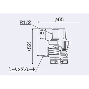 スプリンクラーヘッド 1 種 YKEC型 高感度・耐外力向上ヘッド