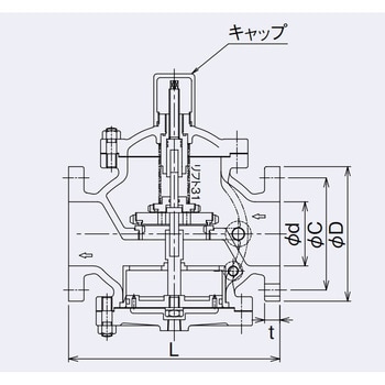 一斉開放弁 YDVK型(加圧開)