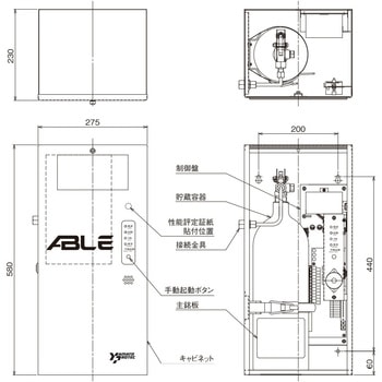 産業機器用自動消火装置(エイブル) ヤマトプロテック