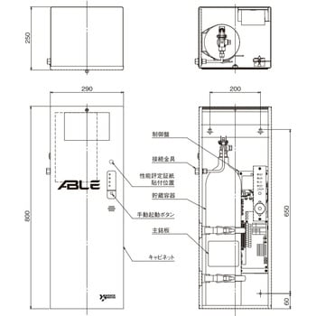 産業機器用自動消火装置(エイブル) ヤマトプロテック