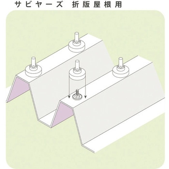 サビヤーズ 折版屋根用 8MM ダイドーハント(大同製鋲所)