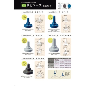 サビヤーズ 折版屋根用 8MM ダイドーハント(大同製鋲所)